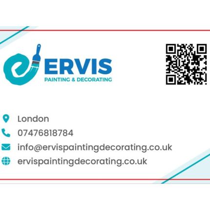 Logo fra Ervis Painting & Decorating Ltd
