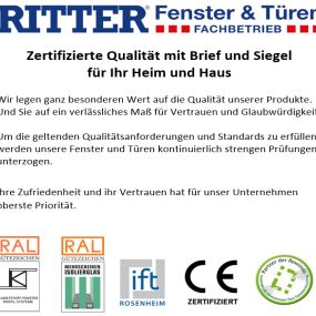 Bild von RITTER Fenster & Türen GmbH