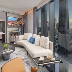 Suite living room view