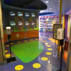 Interior Entrance to Buzz Lightyear Space Ranger Spin Photos Shop