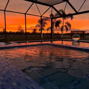 A Trusted Pool and Spa in Sarasota at Sunset. This could be you.