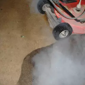 Pressure Washing Sidewalk