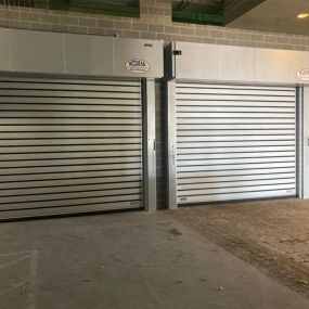 Rolling steel doors