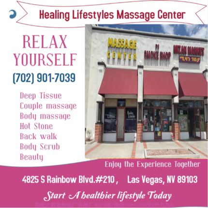 Logotyp från Healing Lifestyles Massage Center