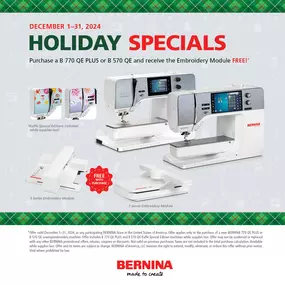 Holiday Specials