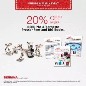 March Promotion: Friends and Family Event