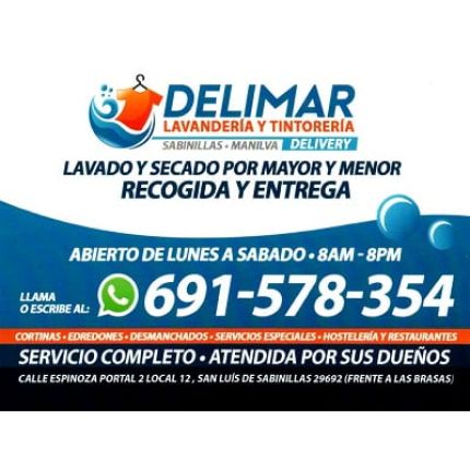 Logo da Delimar Lavandería Tintorería