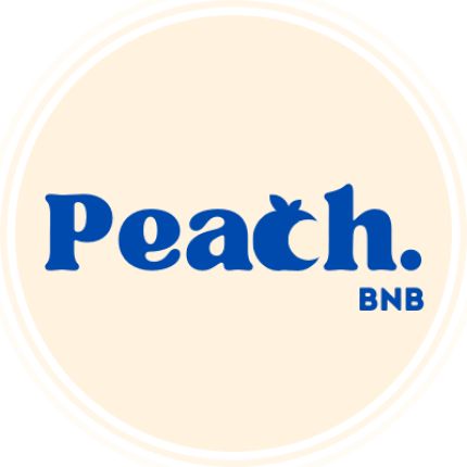 Logotipo de peach immo