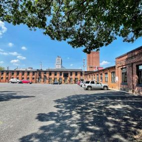 Main parking lot of new office located at 441 E Market St, York Pa 17403