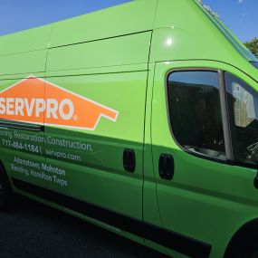 SERVPRO Van - Reading, Hamilton Twps and Adamstown Mohnton