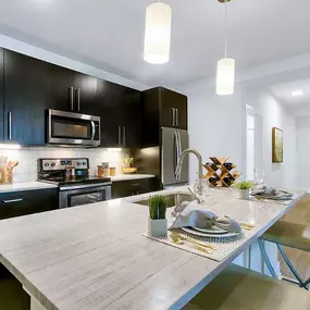 Kitchen with Kitchen Island