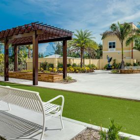 outdoor area of The Gallery at Cape Coral