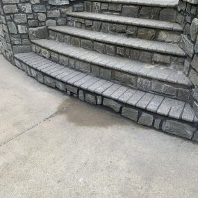 Ace Handyman Services Kanawha Valley Brick Stairs