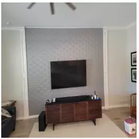 Ace Handyman Services Palm Coast accent wall