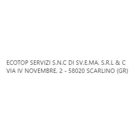 Logo von Ecotop Servizi S.n.c di  Sv.E.Ma. S.r.l & C