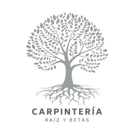 Logotipo de Carpintería Raíz Y Betas