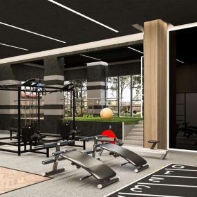 Health club  fitness center  gym