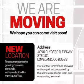 BIG NEWS! We're growing so we are moving to a new office!