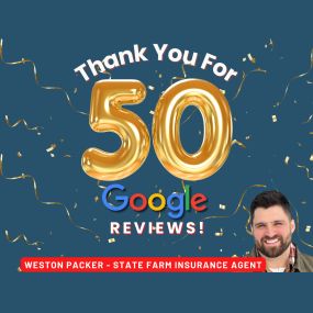Our office has reached 50 Google reviews!