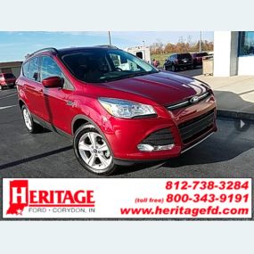We also certified pre-owned vehicles for sale! We have what you want and need. Come down and see us for special promotions. Financing available at Heritage Ford in Corydon, IN.