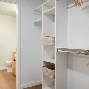 Ample Closet Space