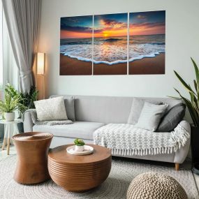 Tempered Glass Art - Ocean Views Wall Art Decor