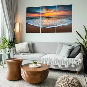 Tempered Glass Art - Ocean Views Wall Art Decor