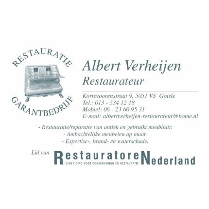 Logotipo de Albert Verheijen-Restaurateur