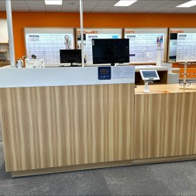 Store Interior at Stanton Optical store in Greenville, NC 27858