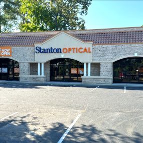 Storefront at Stanton Optical store in Greenville, NC 27858
