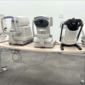 Eye Exam Equipment at Stanton Optical store in Greenville, NC 27858