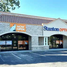 Storefront at Stanton Optical store in Greenville, NC 27858