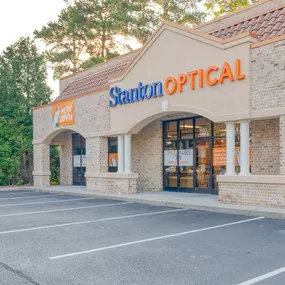 Storefront at Stanton Optical store in Greenville, NC 27858