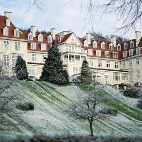 Exterior of Peebles Hydro Hotel