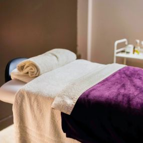 Treatment Bed at PURE Spa & Beauty Renfrew