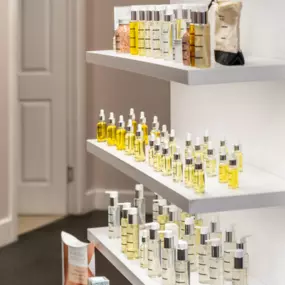 PURE Spa Skincare Product Display