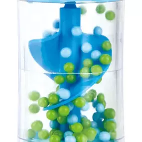 With the easy grip, you can easily switch this toy into a shake and rattle activity. Great for sensory development.