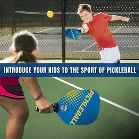 Introducing the Ultimate Youth Pickleball Set! Are you ready to introduce your kids to the exciting world of pickleball? This Youth Pickleball Set has everything your young athletes need to start playing this thrilling sport. Whether it's a casual driveway game or a competitive match, our set has got you covered.
What's In the Box:
8' Half Court Ne
4 Pickleball Paddles
2 Pickleballs
Storage Bag
Tailor-made for children, youths, and juniors who are eager to dive into the world of pickleball. It's