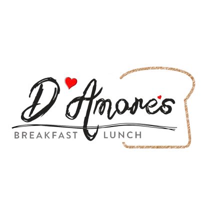 Logotyp från D’Amores Tea & Toast
