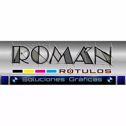 Logo van RÓTULOS ROMÁN Rotulación de vehículos, Escaparates,  Empresas. GARANTÍA DE  CALIDAD