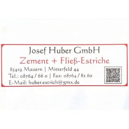 Logo da Huber Josef Gmbh - Estriche