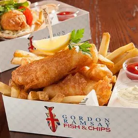 Gordon Ramsay Fish n Chips Reno, NV Silver Legacy Reno Fish Basket