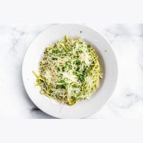 Linguine Pasta with Pesto Sauce