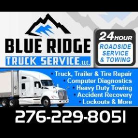 Blue Ridge Truck Service is a comprehensive towing, roadside assistance, and auto repair service provider serving the greater Cana area. We boast a full-service repair shop that can handle anything from computer and engine diagnostics to welding and fabrication. In business since 1982, we’ve watched the auto industry evolve, keeping up with changing technologies to make sure we stay ahead of our region’s competition. Light, Medium, & Heavy-Duty Towing | Roadside Assistance | Fuel Delivery | Lock