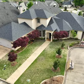 Insurance approved full roof replacement - Malarkey Highlander in Weathered Wood, Tyler,TX