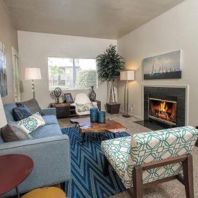 Livingroom at  Autumn Oaks Apartments