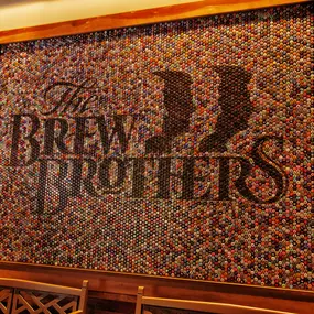Brew Brothers Columbus, NE - Bottle Cap Wall