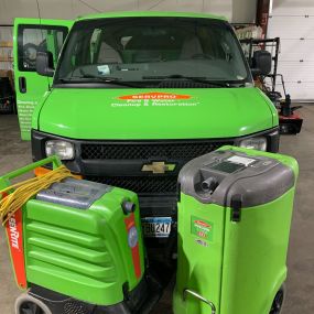 SERVPRO equipment