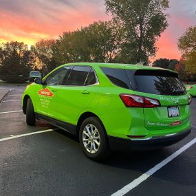 SERVPRO vehicle