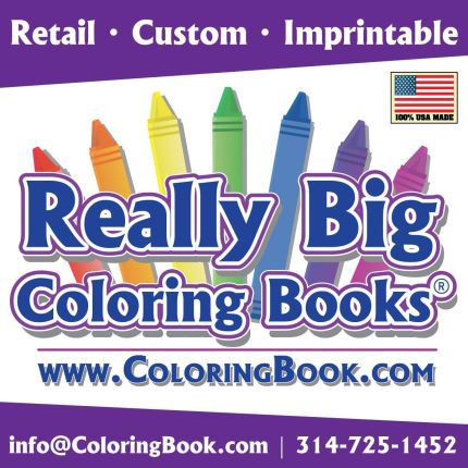 Logotipo de Really Big Coloring Books Inc | ColoringBook.com